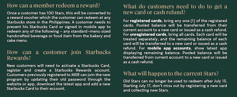 Starbucks Rewards 2020