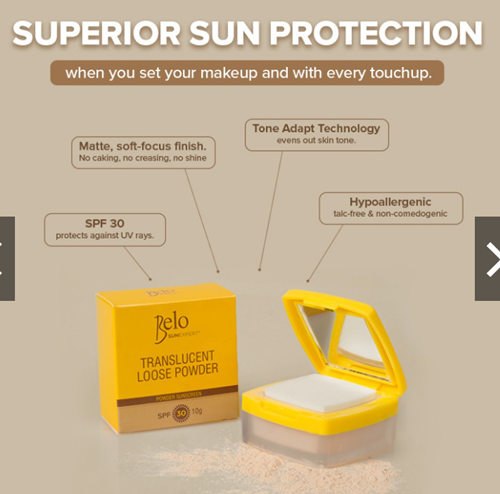 Belo SunExpert  Translucent Loose Powder