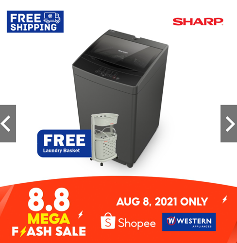 Sharp Washing Machine on Shopee