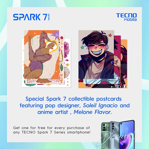 Special Spark 7 Collectible Postcards