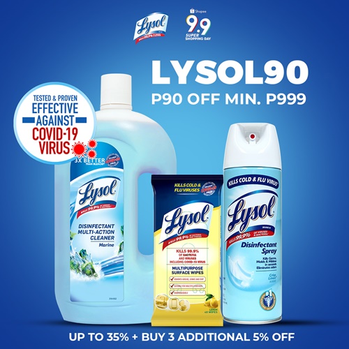 Huge Discount on Lysol