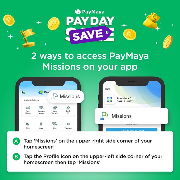 PayMaya Missions