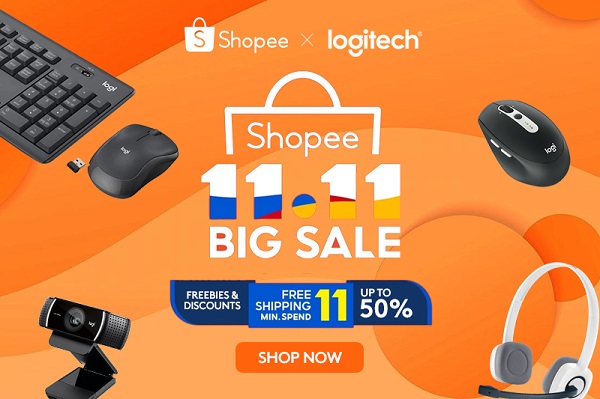 Shop at the 11.11 Sale and Give the Gift of Logitech this Christmas