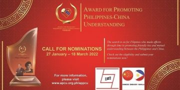 Award for Promoting Philippines-China Understanding