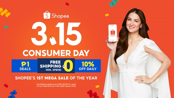 Shopee Introduces 3.15 Consumer Day and New Ambassador, Marian Rivera