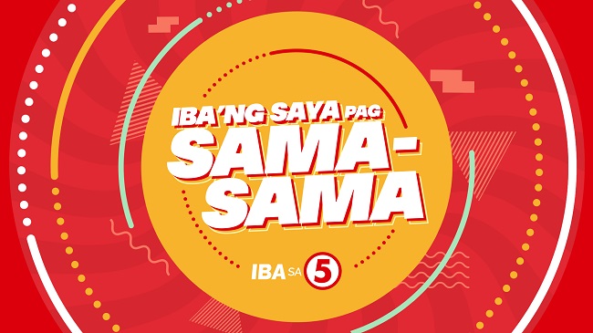 TV5 Station ID “Iba’ng Saya Pag Sama-Sama” highlights Brightest Stars and Programs!