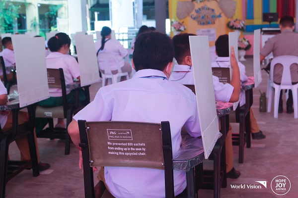 Pag-Asa sa Basura: P&G & World Vision Creates More School Chairs From Plastic Waste