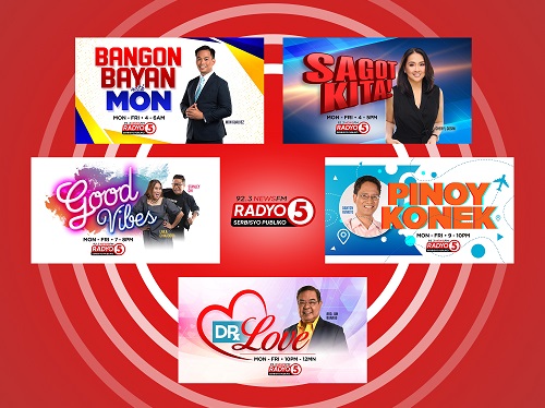 Radyo5 New Programs with Top PH Radio Anchors