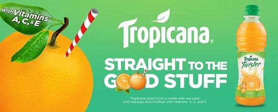 Delicious Immunity Boost with Tropicana Twister