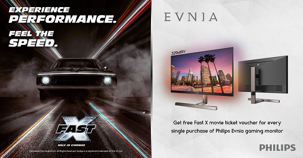 Promo: Watch Fast X for Free with Philips Evnia Gaming Monitors