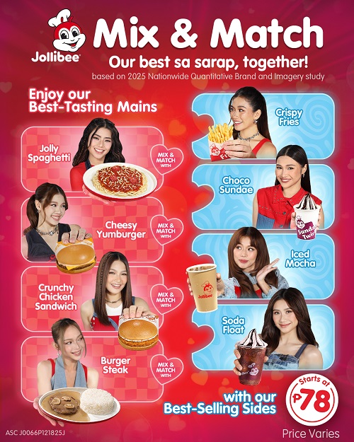 BINI Jollibee Mix & Match