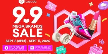 Lazada 9.9 Mega Brands Sale